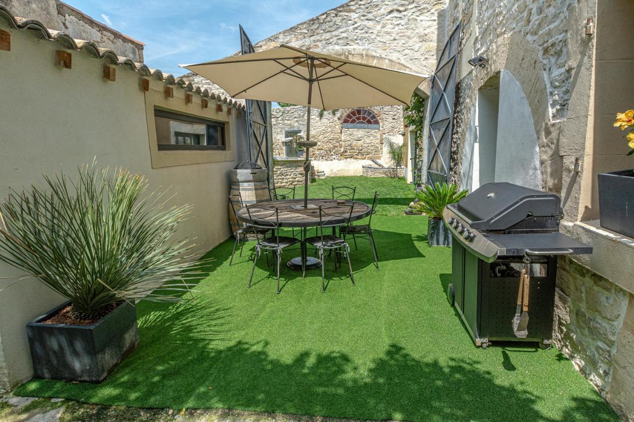 Le Baratier - Demeure De Charme Sauna & Piscine Calvisson Bagian luar foto